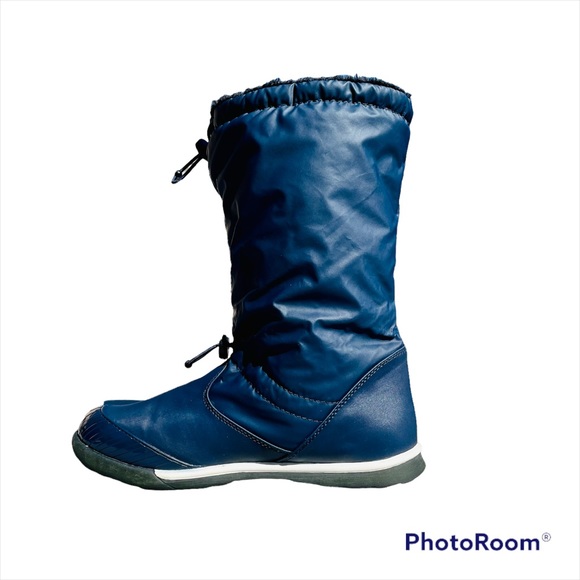 NWOT Nautica Amistead blue warm faux fur winter boots - Picture 2 of 10